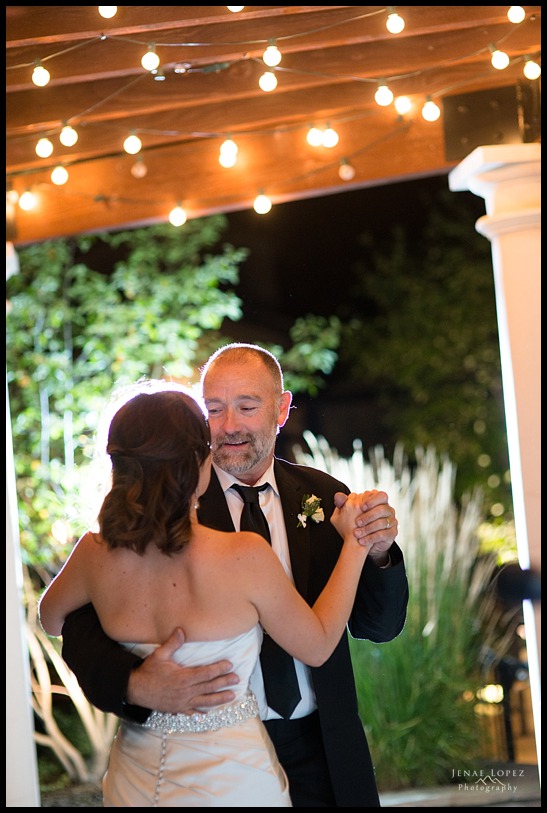nicely lit father daughter dance in colorado